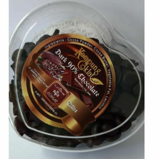 

Choco Chip Dark 90% KEMASAN [200 Gram] ProduksiKampung Coklat Blitar