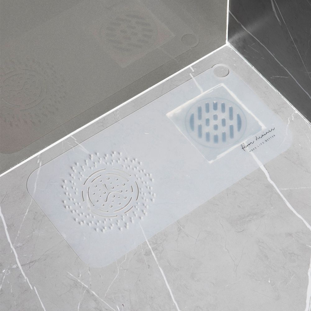 REBUY Silicone Floor Drain Cover Anti-clog Shower  Supplies Hair Catchers Bath Tub Sink Strainer Cover Anti-smell Household Sewer Smell Removal Sealing for Kitchen Bathroom/Multicolor