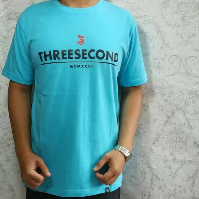 3SECOND PREMIUM/3SECOND TERBARU/KAOS 3SECOND TERLARIS -BY FPD