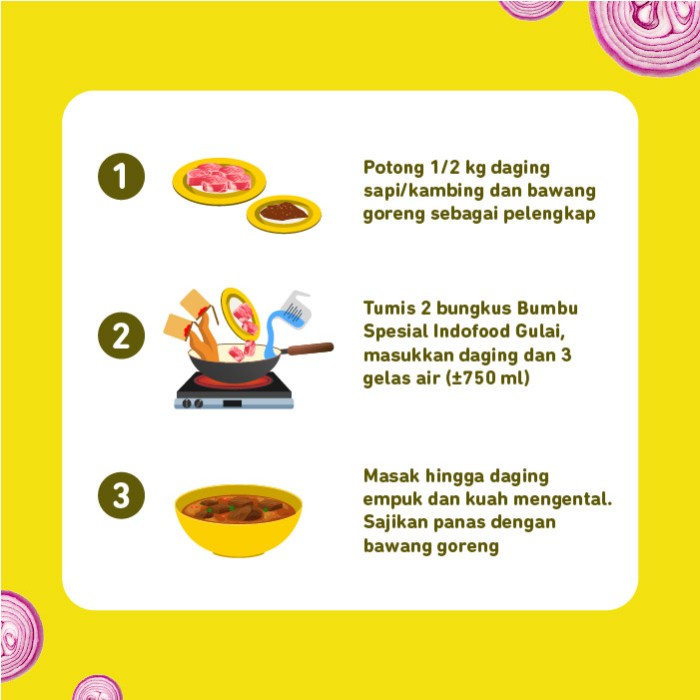 

Instan-Masak-Bumbu- Bumbu Instant Indofood Gulai Kambing (Pcs) -Bumbu-Masak-Instan.