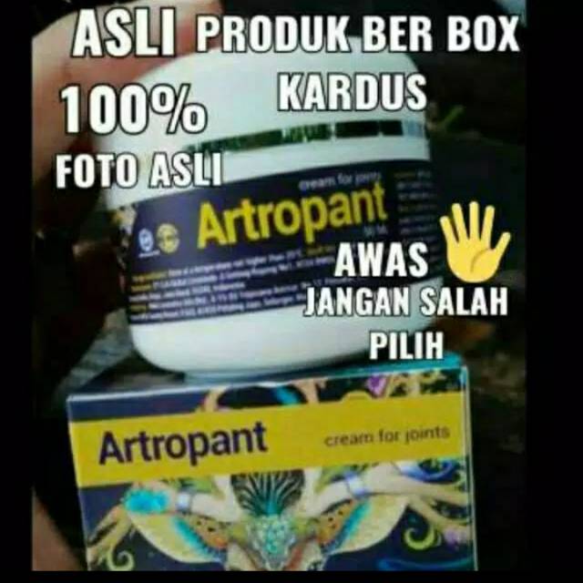 Artropant Asli Artropant Original Masalah Tulang Dan Sendi