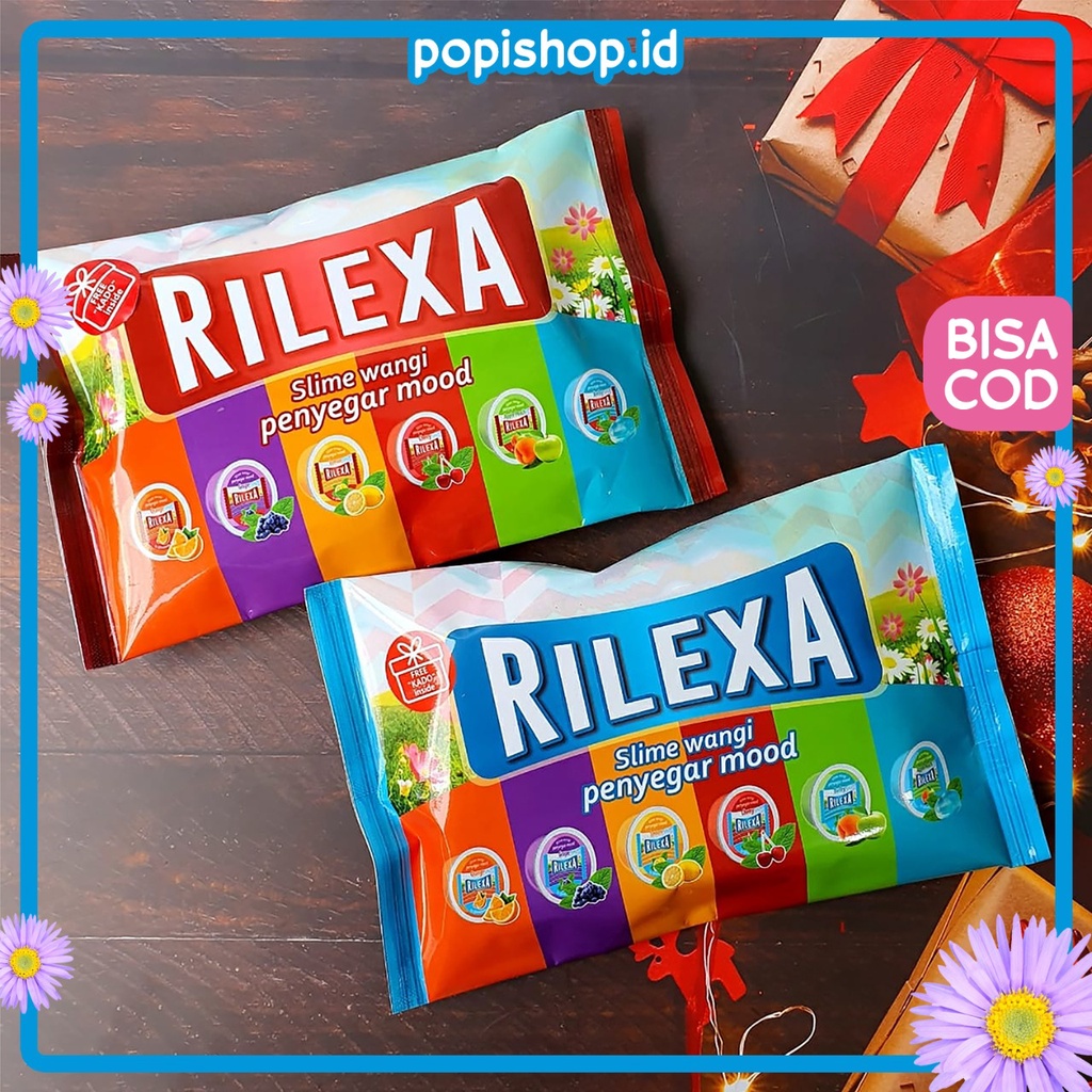 slime Rilexa / slime packaging by kadokado.idn