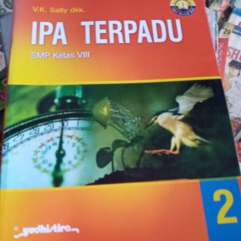 buku untuk SMP kelas 8 IPA terpadu