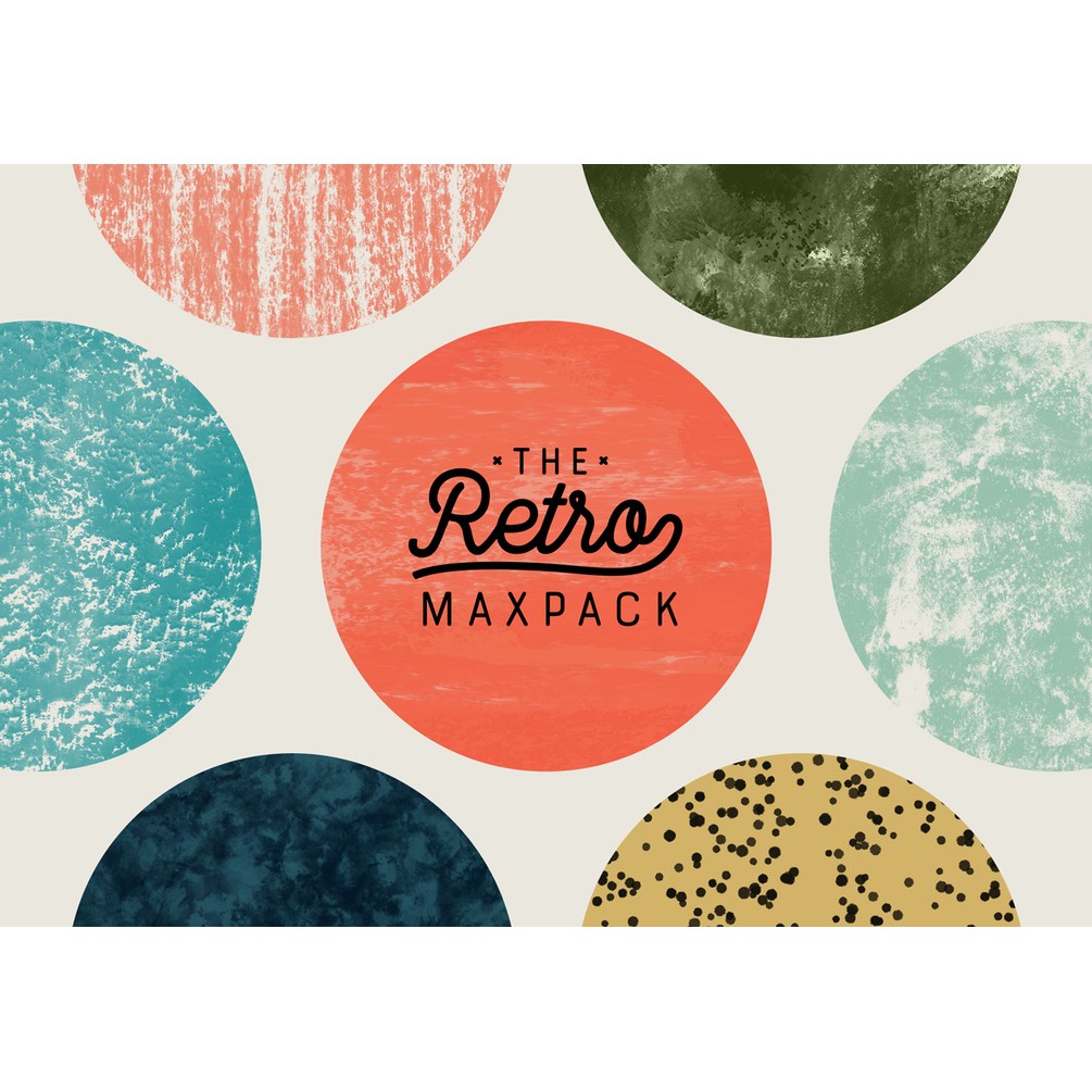 Procreate Brush - The Retro MaxPack Procreate Brush for Procreate