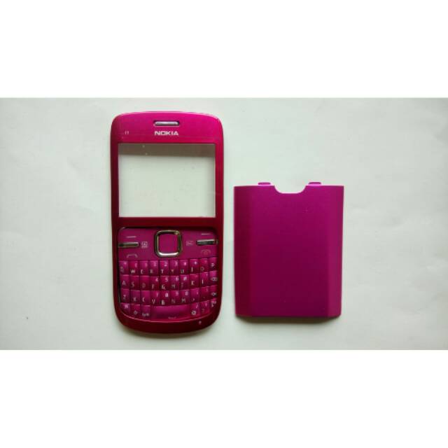 Casing nokia c3 c3-00 pink