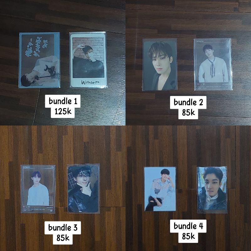 [booked] clearance sell seventeen pc your choice wonwoo