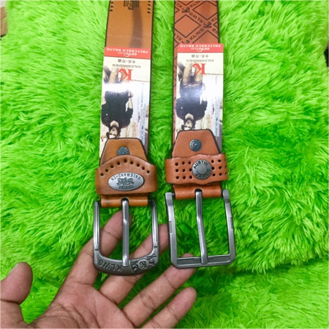 Ikat pinggang pria kulit sintetis jarum import murah meriah #ikatpinggang #gesperpria #manbelt