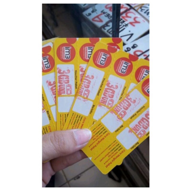 Voucher Im3 3gb Unlimited