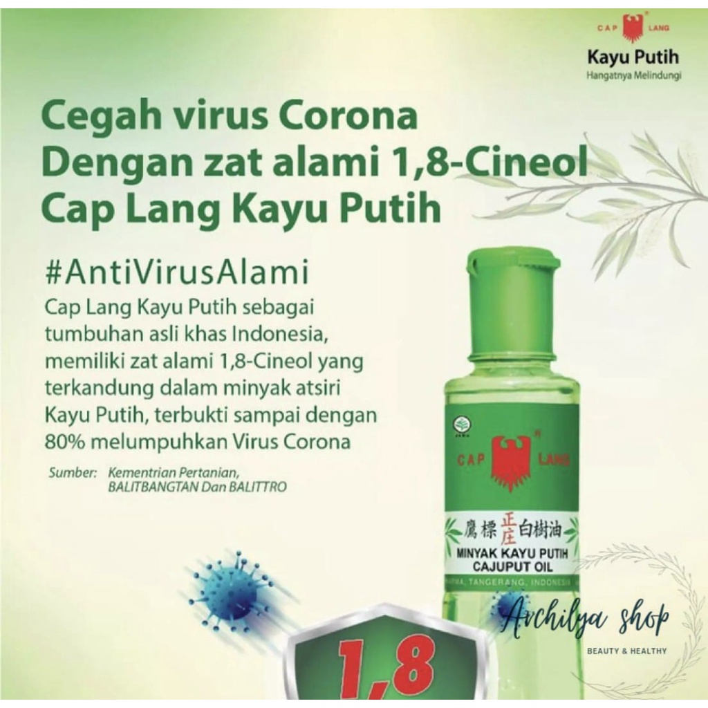 Kayu Putih Cap Lang Minyak Kayu Putih Cap Lang 120ml