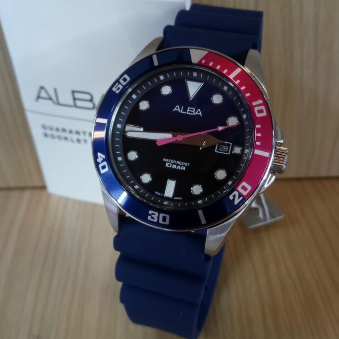 Jam Tangan Pria Alba Ag8K21X1 Analog Original Ultrashop09