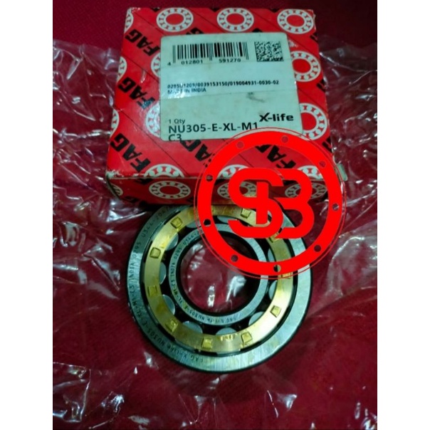 Bearing NU 305 E XL M1 C3 FAG ORIGINAL