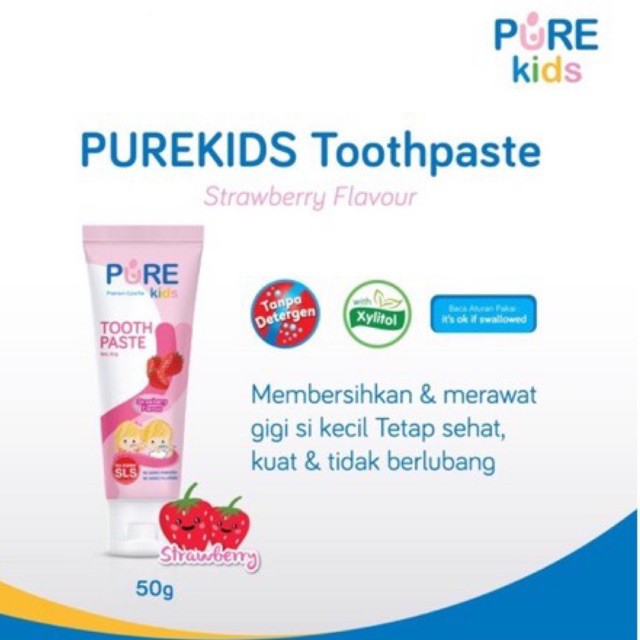 pure kids toothpaste