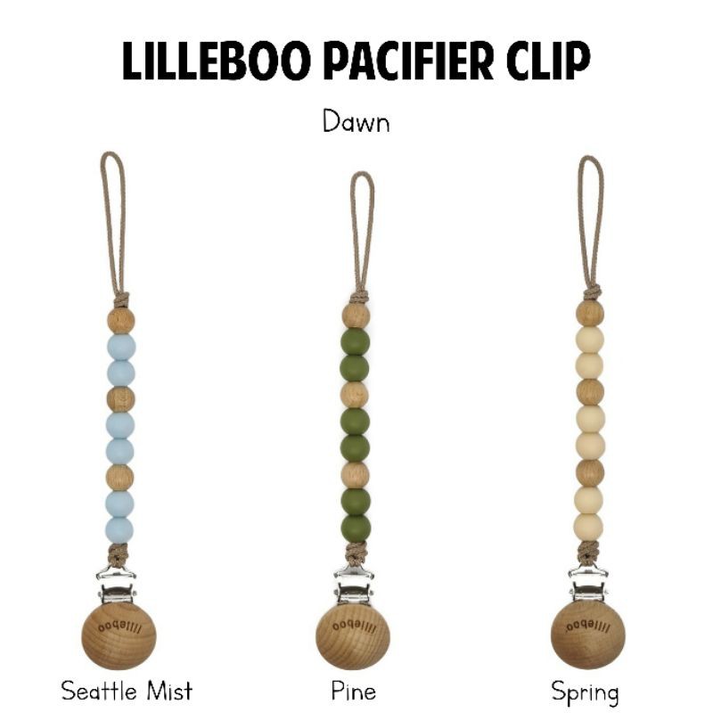 Lilleboo | Pacifier Clip Dawn - Gantungan Empeng / Mainan