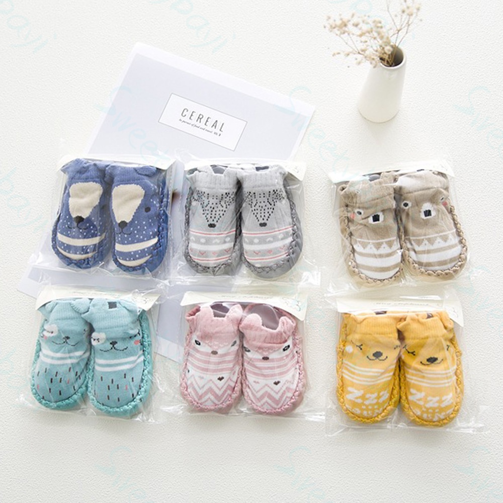 Sepatu Bayi Perempuan Laki Laki Unisex Prewalker Anti Slip Kaos Kaous Kaki Bayi Anak Belajar Berjalan Baby Shock Shoes Perlengkapan Peralatan Bayi Baru Lahir New Born Import