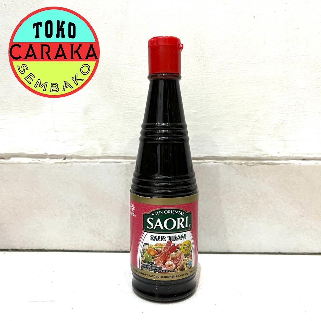 

Saori Saus Tiram 270ml - Oriental Oyster Sauce Saos Botol