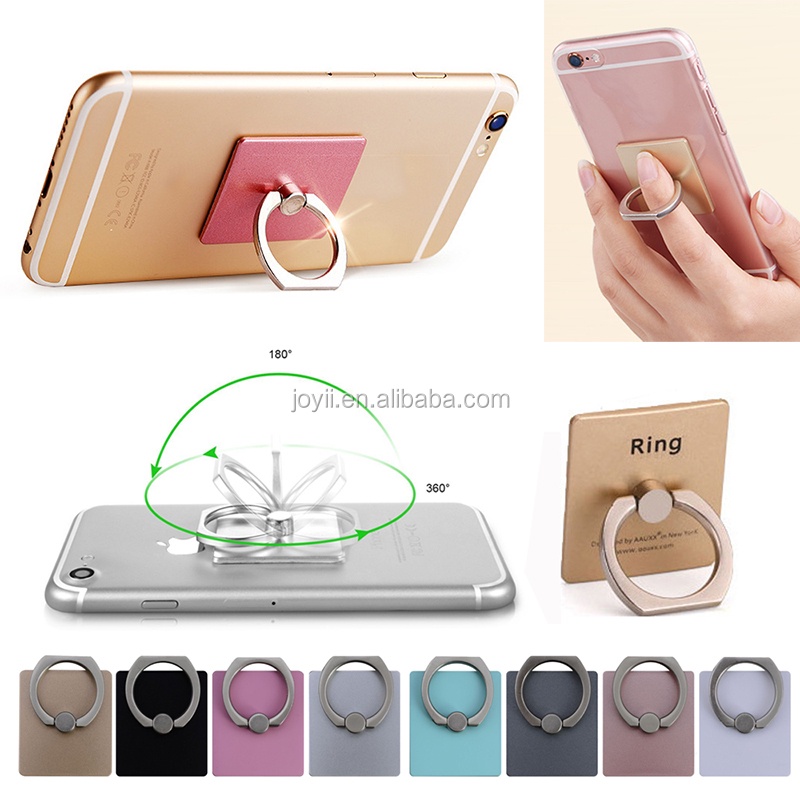 Iring Hp Ring Stand fiber polos Pegangan Sandara tempel belakang handphone holder cincin ringstent hape