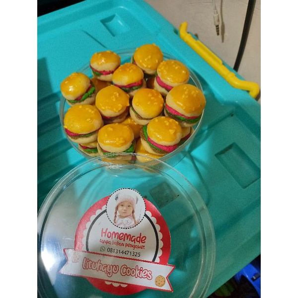 

Nastar burger 250g/parcel lebaran/Lituhayu cookies