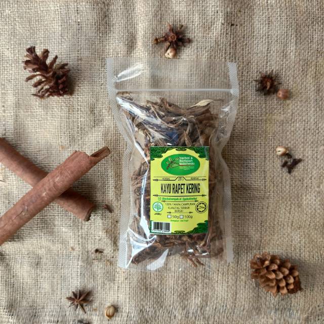 

Kayu Rapet Kering - 100 GR / REMPAH / JSR / 100% MURNI
