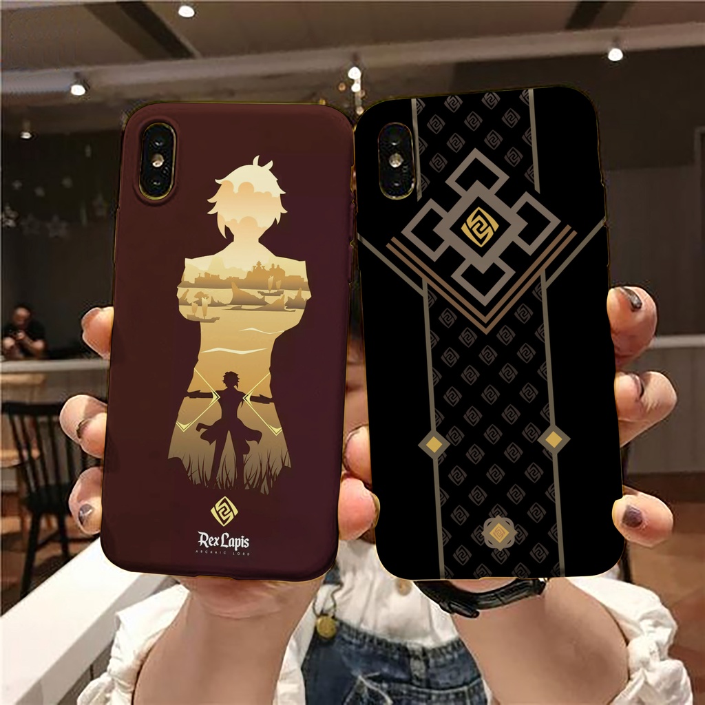 Phone Case Zhongli Genshin Impact - Semua tipe Hp