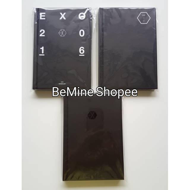 EXO SEASON GREETING 2015 2016 PLANNER