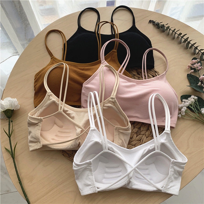 ELFYDO BRA550 Pakaian Dalam Wanita Bra Tanpa Kawat Sport Bra Gym Push Up Bra Wanita