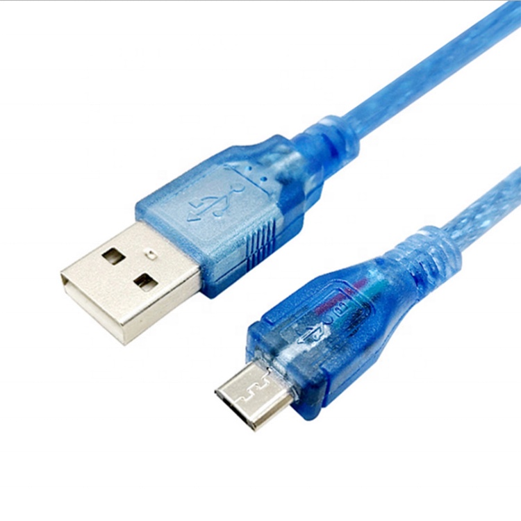 Kabel MIni USB Transparant Pendek