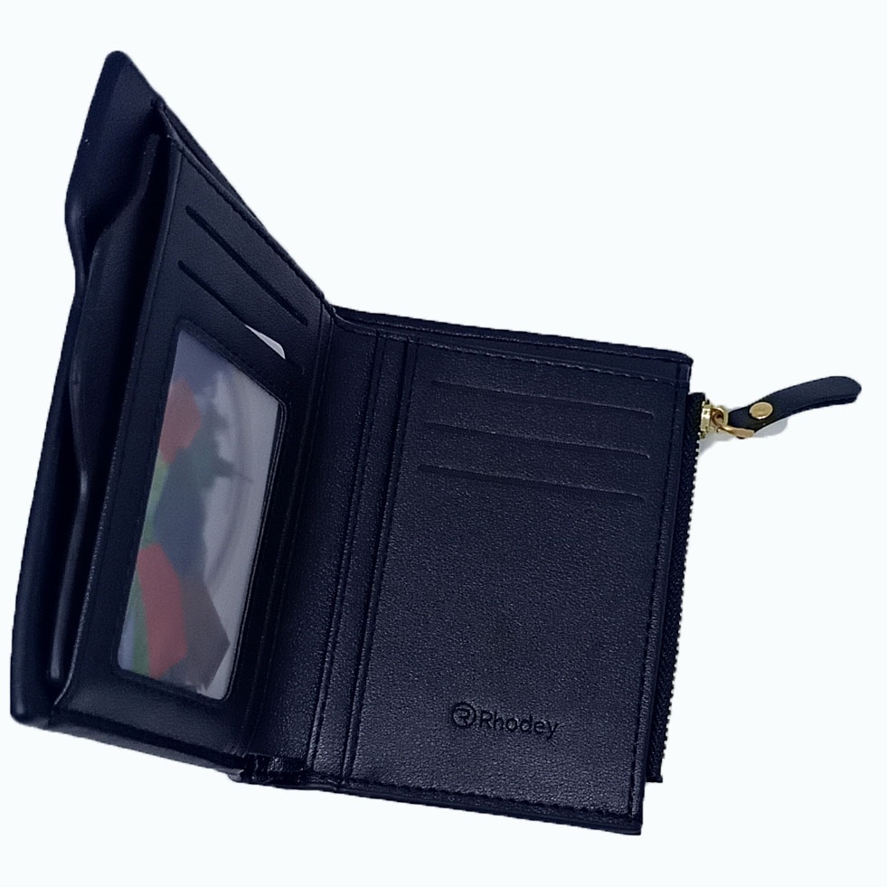 Rhodey Bogesi Dompet Kulit Pria - BOGESI836 - Black