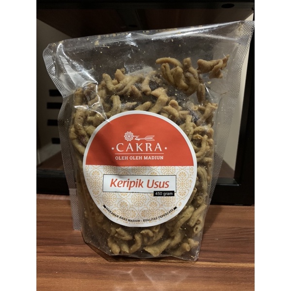 

Keripik Usus “Cakra” Madiun (450 gram)