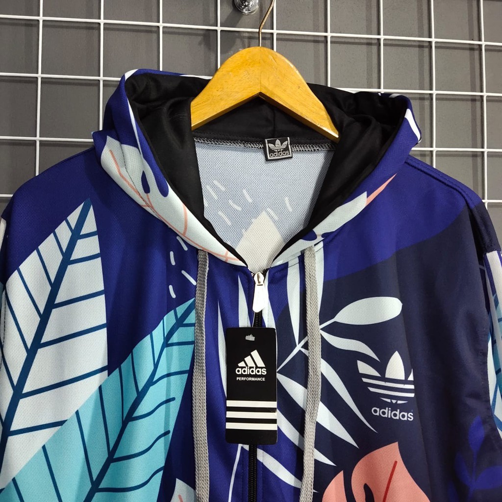 Jaket Tracktop Hoodie Addidas Motif Material Lotto Terbaru Terlaris