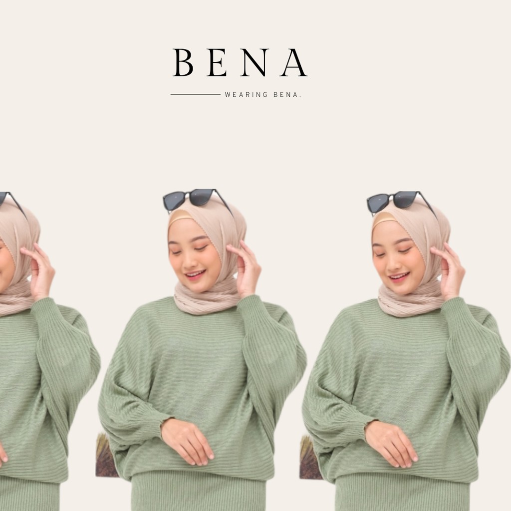 Blouse Rajut Batwing - Luna Knit