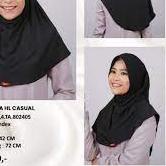 JILBAB INSTAN ZOYA BERGO MARSHA HL HEIQ READY HITAM, NAVY, ABU, PUTIH COklat tua Ready
