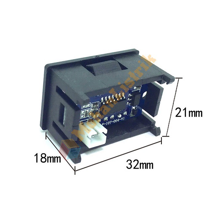 Voltmeter Digital DC 4.5V - 30V Frame 0.36 inch Mini