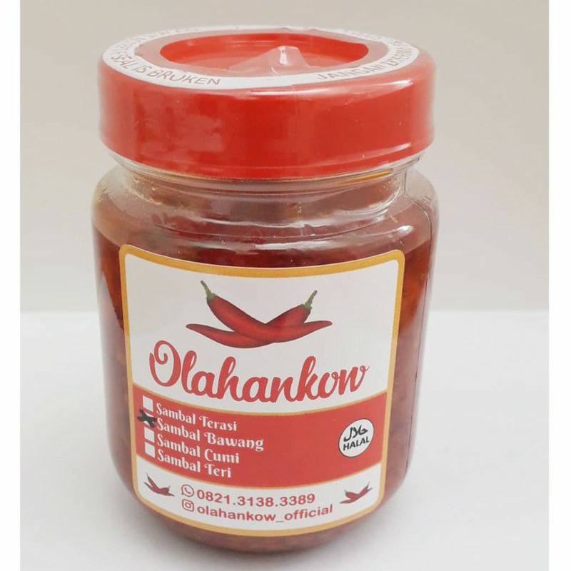 

Sambal Bawang 150gr Homemade Olahankow