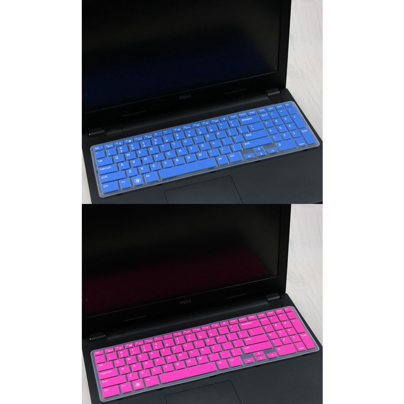 Cover Pelindung Keyboard Bahan Silikon Ultra Tipis Untuk Dell 15-5537 15R-3521 15R-3537 15.6 Inch