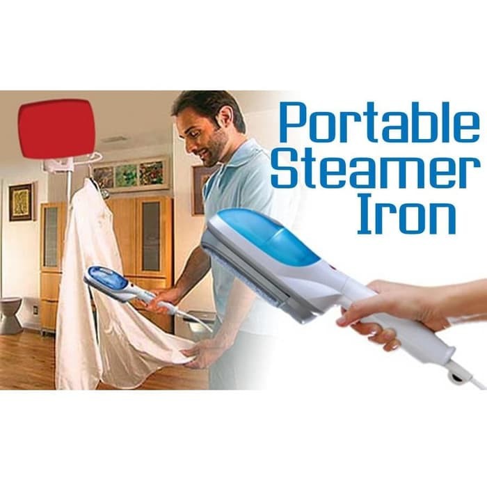 Tobi Steam Brush &amp; Iron Garment Streamer / Setrika Uap - White