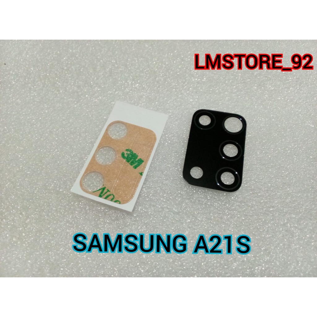 Lensa Kamera Kaca Kamera Belakang Samsung A21S