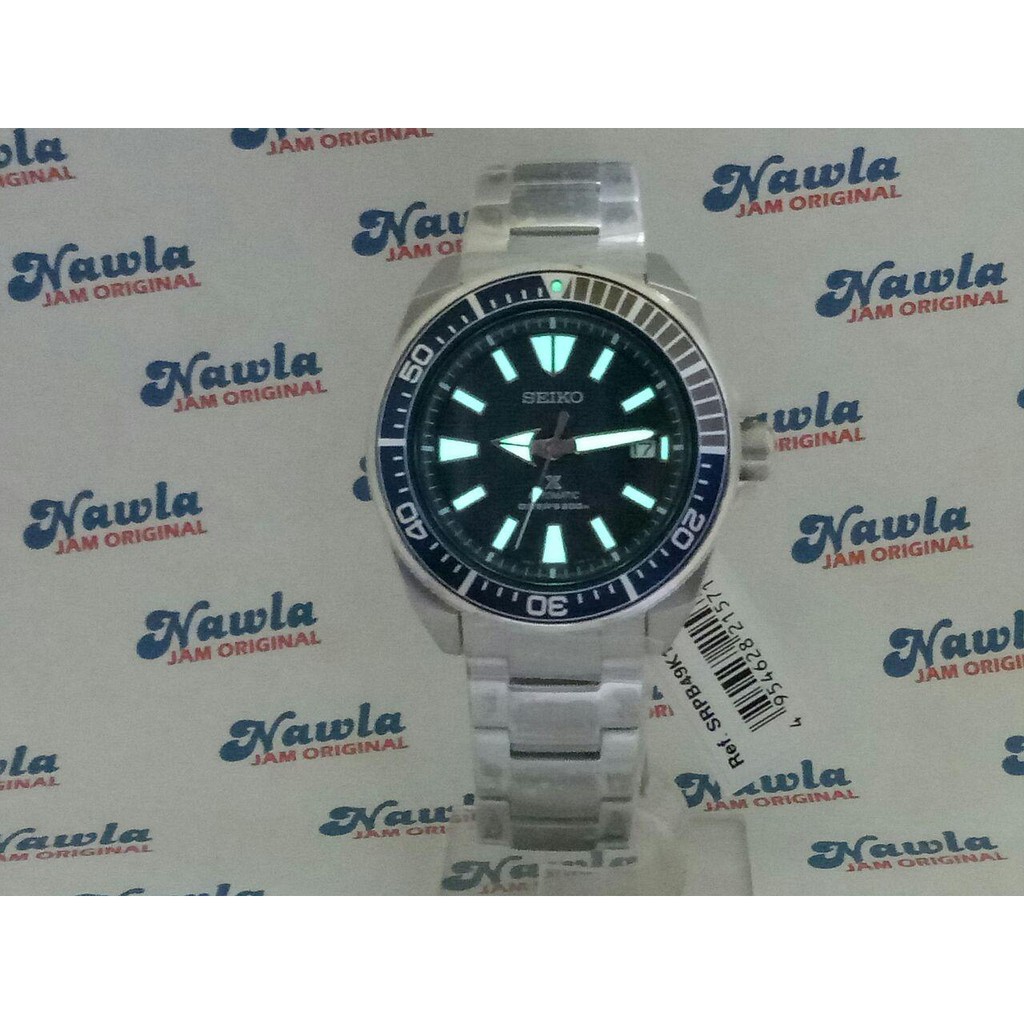 Seiko Prospex SRPB49K1 Samurai Deep Blue Dial - Jam Tangan Pria SRPB49