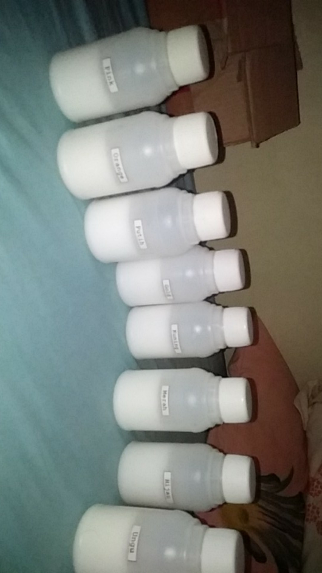 Pelicin Dan Pewangi Mawar Super Loundry Tester (sample) 9 Varian Lengkap !!! Isi 40ml