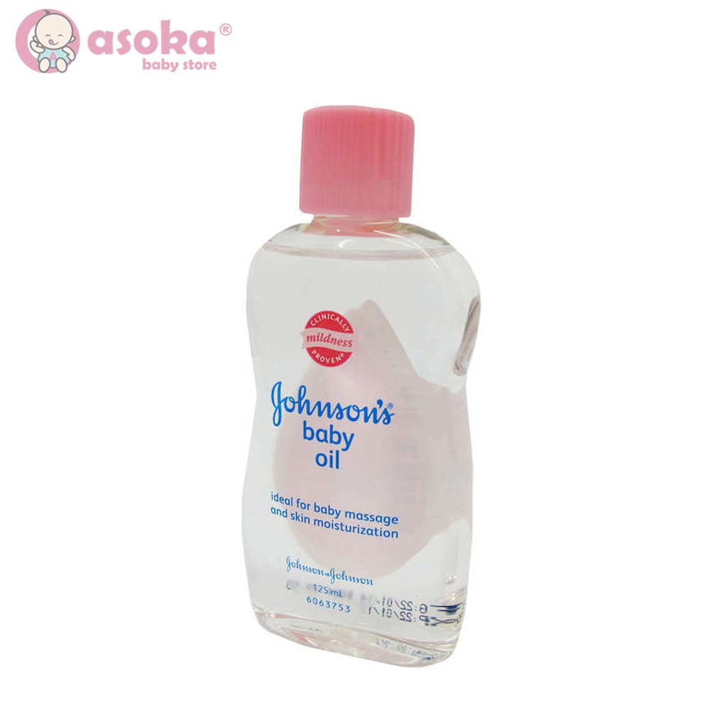 Johnson's Baby Oil Reguler isi 50ml / 125ml / 200ml ASOKA