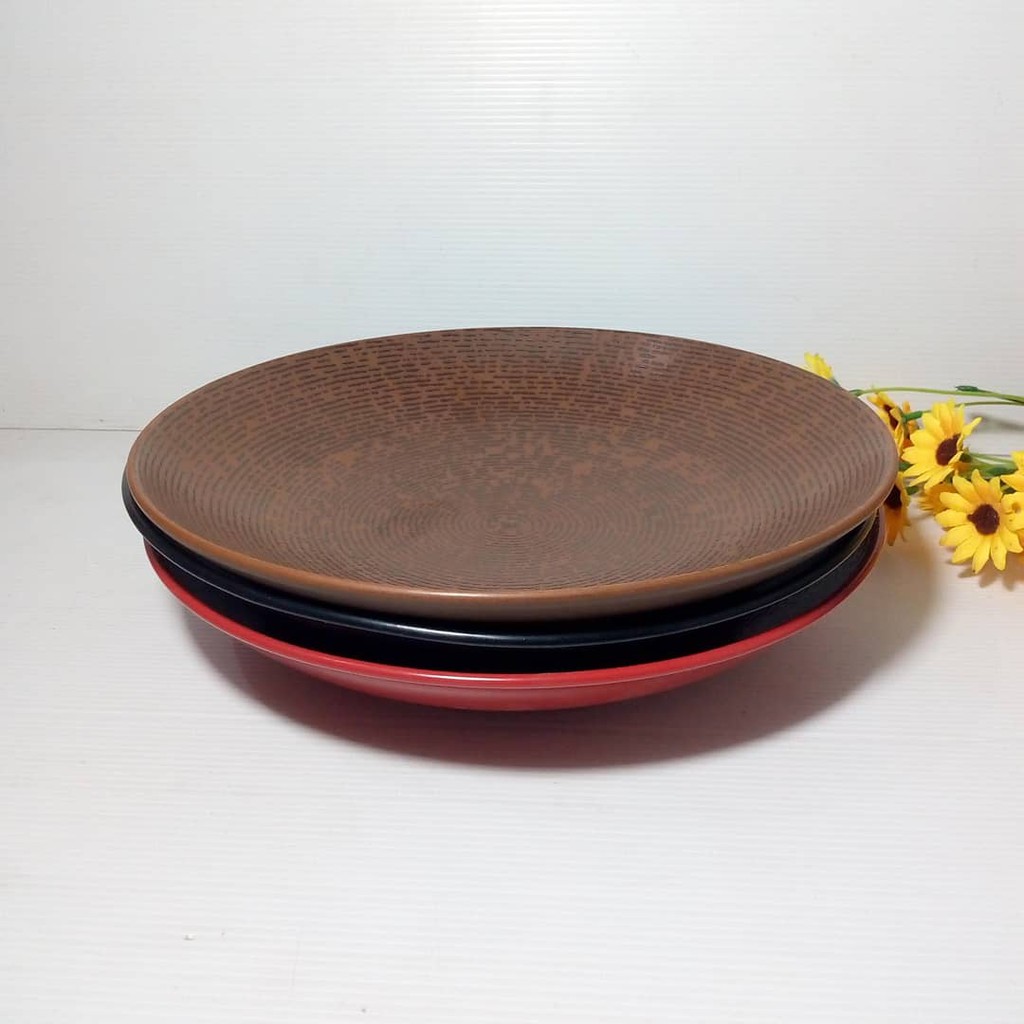 Mangkok Pasta Authentic 25 / Mangkok Keramik Motif / Mangkok Keramik