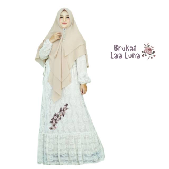 GAMIS SYARI BRUKAT LAA LUNA ORIGINAL BY SEINAA HIJAB