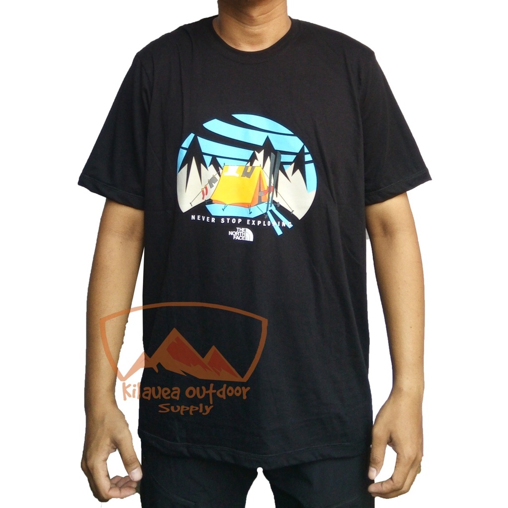 Kaos Gunung - Kaos Outdoor - Kaos Hiking Traveling The North Face - Kaos Pendaki - Kaos Traveling
