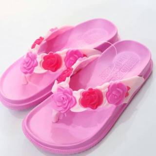  Sandal  jepit bunga anak  dulux  size 24 35 Shopee Indonesia