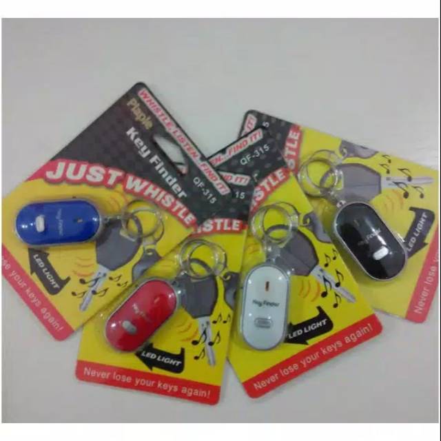 alarm gantungan kunci siul barang unik aksesoris motor mobil alarm motor mobil lampu led