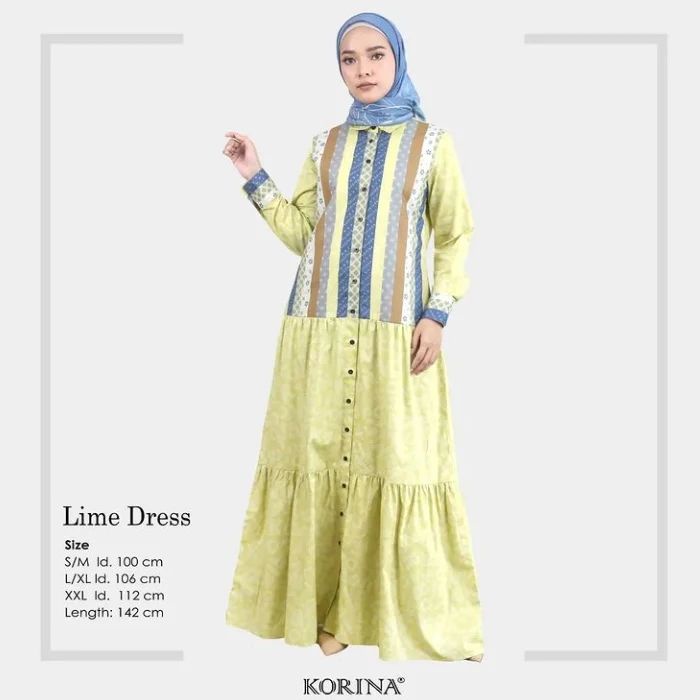 LIME DRESS BY KORINA PROMO