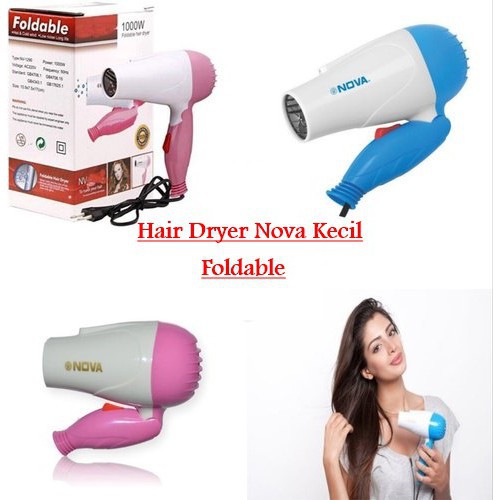 ❄️MATCHA❄️ HAIR DRYER NOVA 1290 FOLDABLE - PENGERING RAMBUT NOVA FOLDABLE 1000W