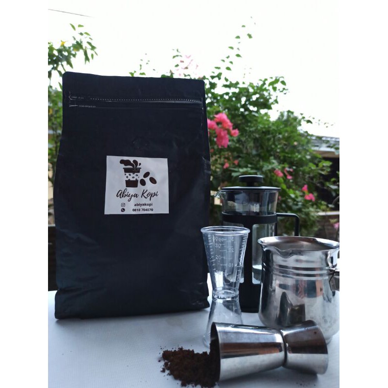 

Kopi Blend House Arabica mix Robusta 250gr