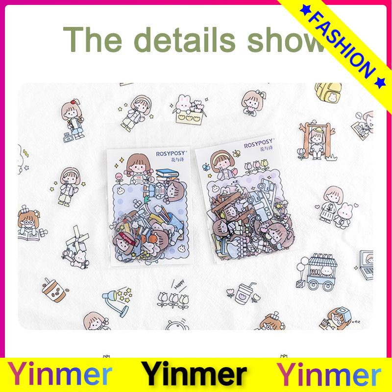 

COD✨ Tas Stiker Seri Lucu Pola Kartun Lucu Stiker Dekoratif Tenda Tangan Pelajar-Yinmer