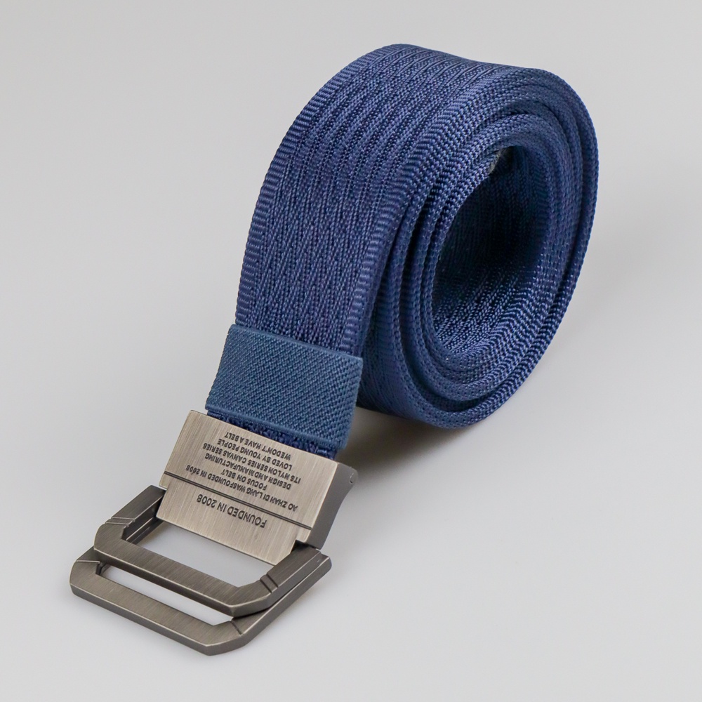 Ikat Pinggang Pria Canvas Buckle Belt - B1030 -7RFH1HGR