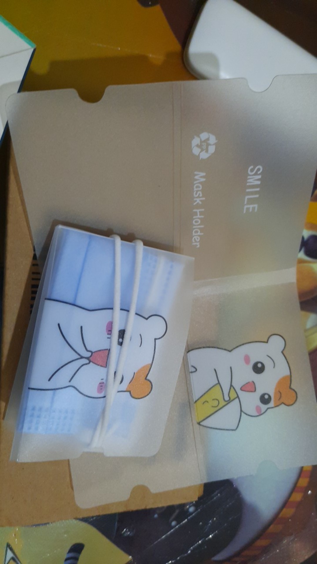 Tempat Masker Lipat Mask Keeper